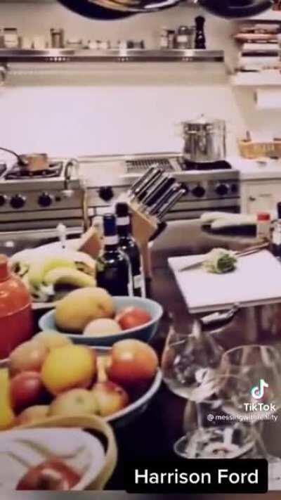 Harrison Ford has a WTF moment