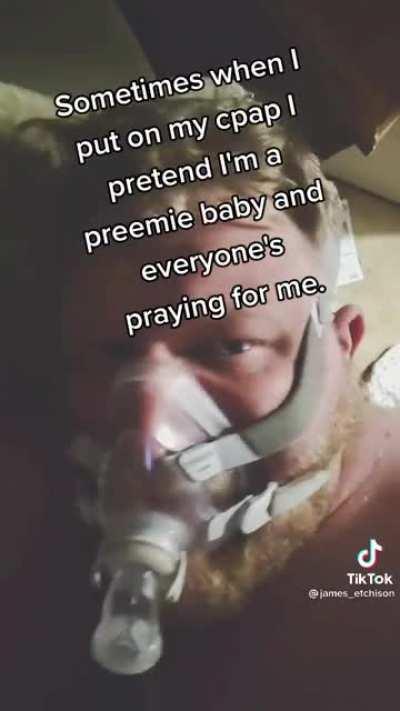 Preemie Baby Man