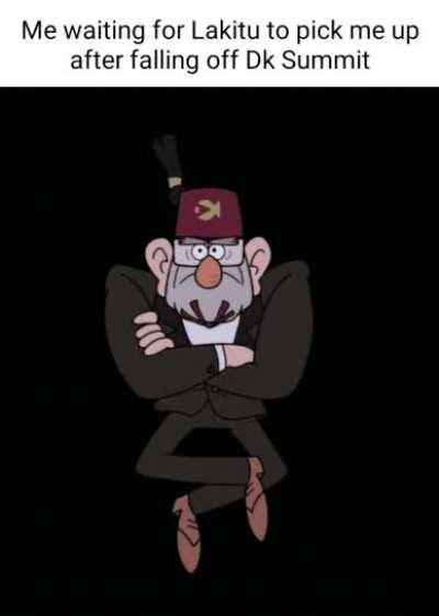 I've been falling for 30 minutes