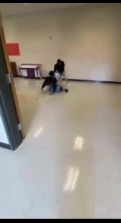 Luckily they got separated 🫢 lil homie was really about to lay into his ass 💀