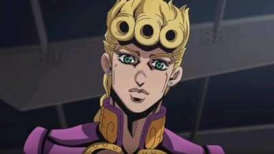 Giorno's english VA laughing his ass off