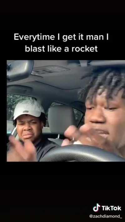 When your friend goes crazy on the beat