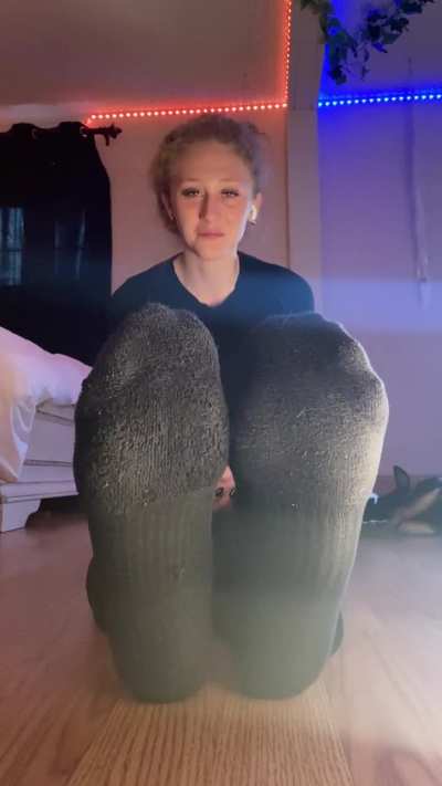 Black socks humiliation joi
