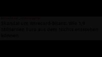 Wirecard is gone