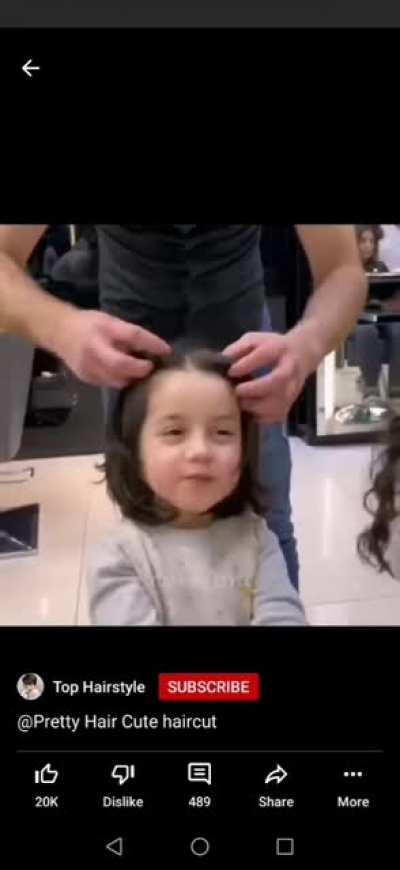 Definitely not, why this song to a video of TWO YOUNG CHILDREN having a hair cut, yet WE are the nonces who s*xualize children? I don't know if I'm blowing this out of proportion but damn....