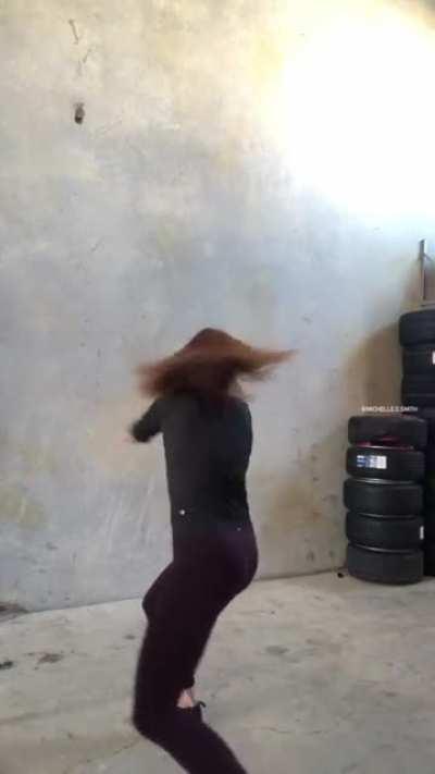 She got the skills to kill!