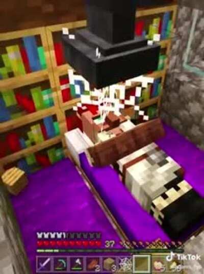 What to do when the villager steals your bed