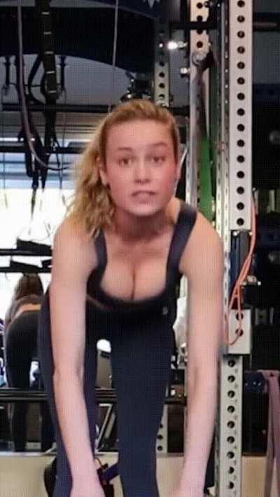 Brie Larson gives you a peek