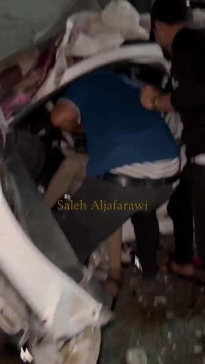 Journalist targeted in Al-Shifa Hospital courtyard full of displaced persons—— NSWF (gore)