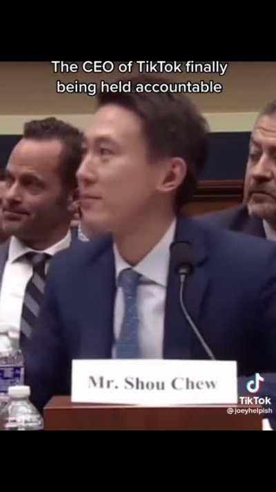 TikTok CEO being held accountable👏🏽🤣You facking KNEEW!!!