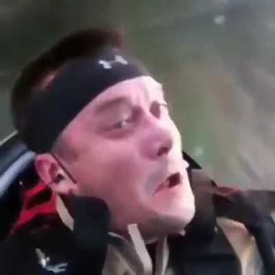 What a stunt pilot is going through during a show