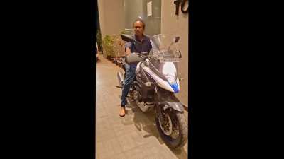 Surprising my dad with this dream bike on Father's day