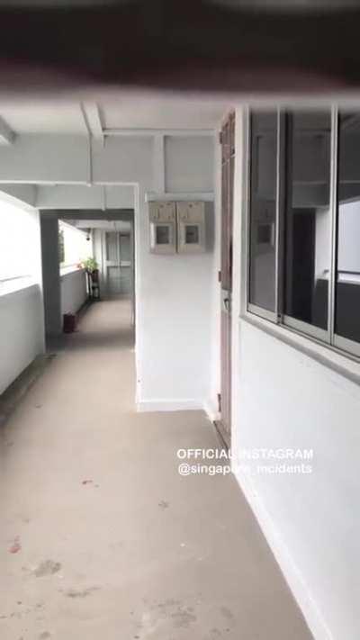 The woman needs help. 