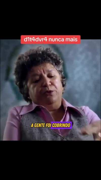 Nunca esqueça dos bandidos de farda. Nunca. Esqueça. 