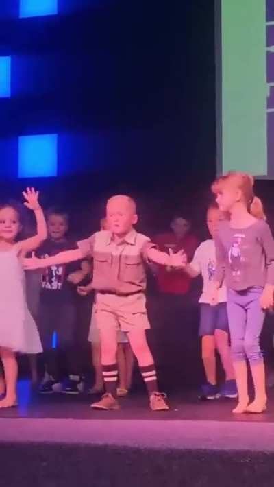 He stole the whole show!