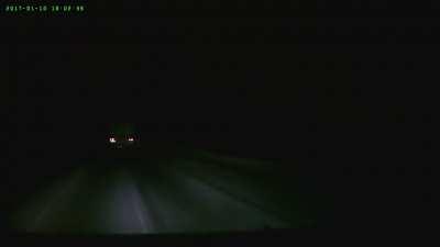 Fatal head-on collision, from the view of the driver + aftermath photos (info in comments)