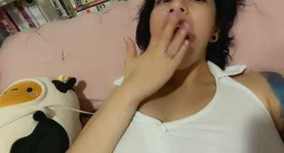 How many licks will it take you to clean this mess up?