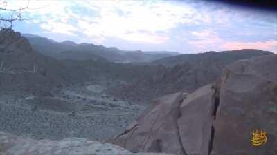 Taliban attacking ANA convoy in Pakistani mountains, 2019