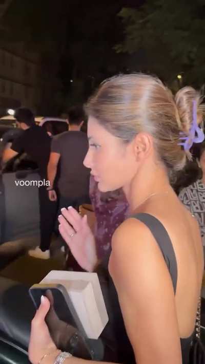 Mouni Roy Backless Dress 