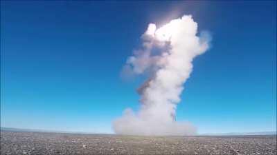 K-300P Bastion-P supersonic anti-ship missile launching from a highly mobile TEL