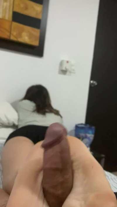 He can’t resist my grip 🥰