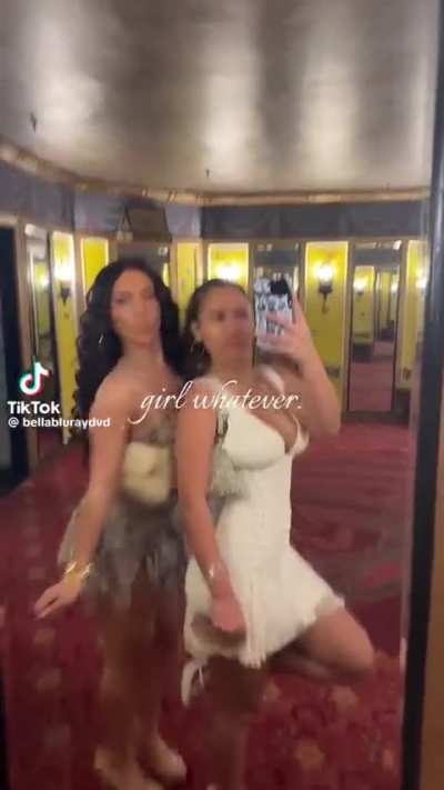 Asia Monet & Bella TikTok video 10-26-25