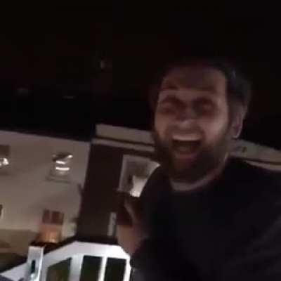 Bike down on stair, Toothless