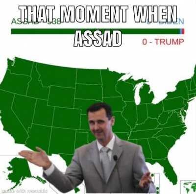 Assad moment