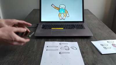 Auto-Rigging drawings with Godot + OpenCV