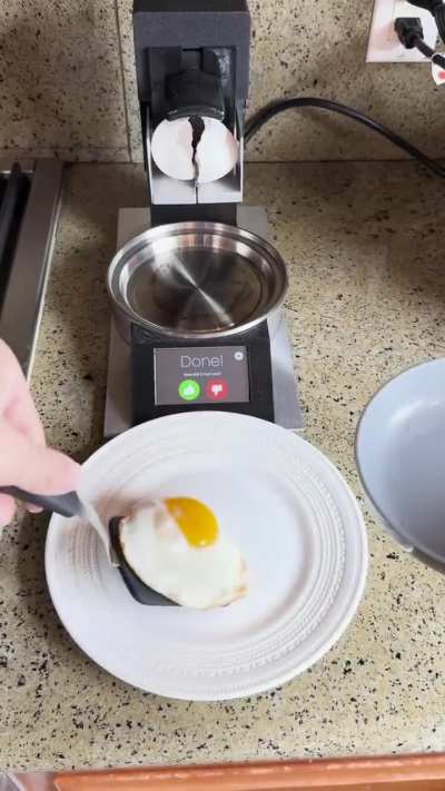 Fried Egg Robot...would you use it?