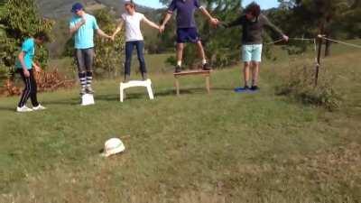 Electric fence.... What did they expect..