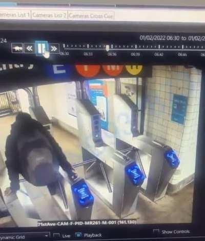 Drunkenly breaking my neck and dying to avoid $3 subway fare