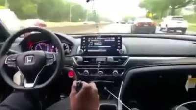 This dude clearly got a wish to die