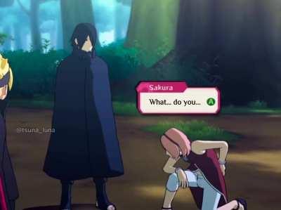 Oi Sasuke, kids are still there you know