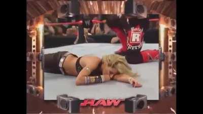 Edge destroys Trish