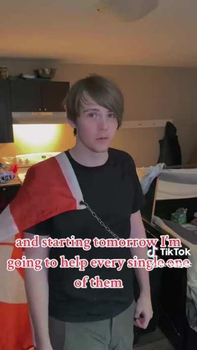 Guy literally thinks he a superhero