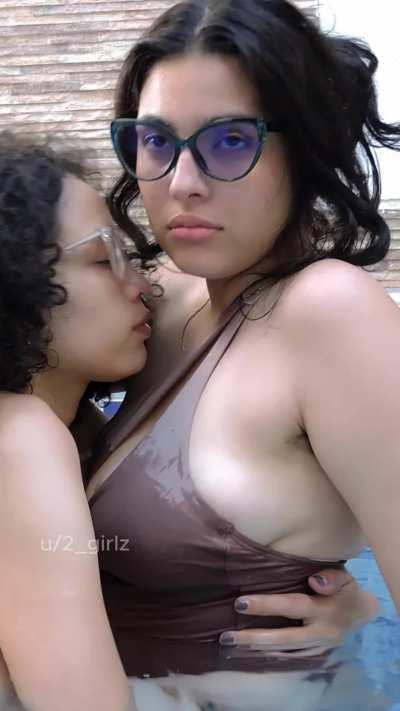 catching two girls in my hot tub