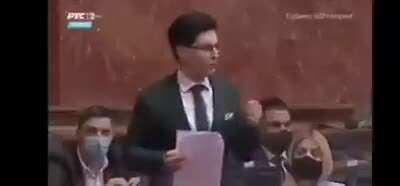 Least chinese dick sucking mp in Serbia