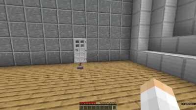 Super compact redstone vault door