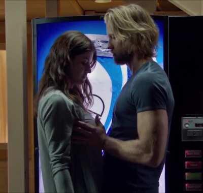 Alexandra Daddario getting groped