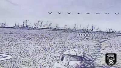 A Russian soldier Tries to Plead with an FPV Kamikaze Drone While on the Move and Is Eliminated by the Ukrainian 2nd Rifle Battalion of the 128th Mountain Assault Brigade (Published on May 10, 2025)