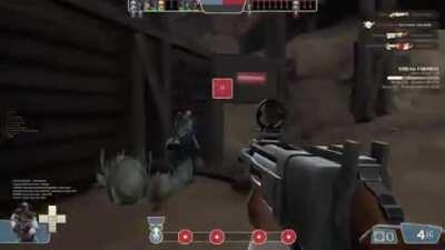 that pyro is a spy