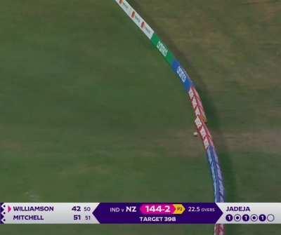 Jadeja overthrow upsets Rohit sharma 