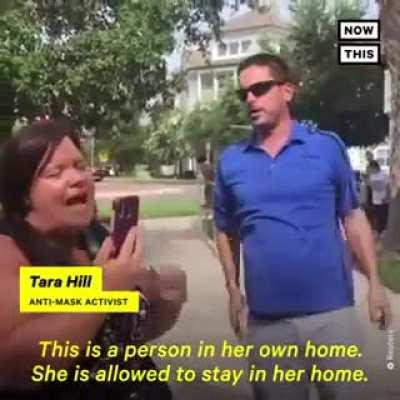 How tf is mandating a mask communism?