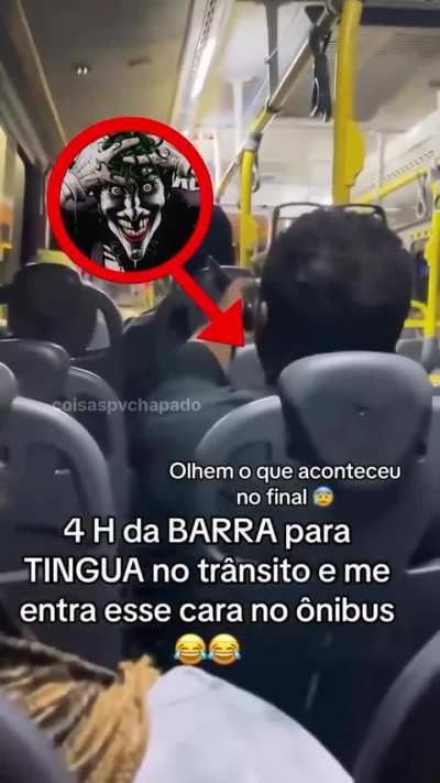 mitinho na sua última desaventura no ônibus (contexto da última live)