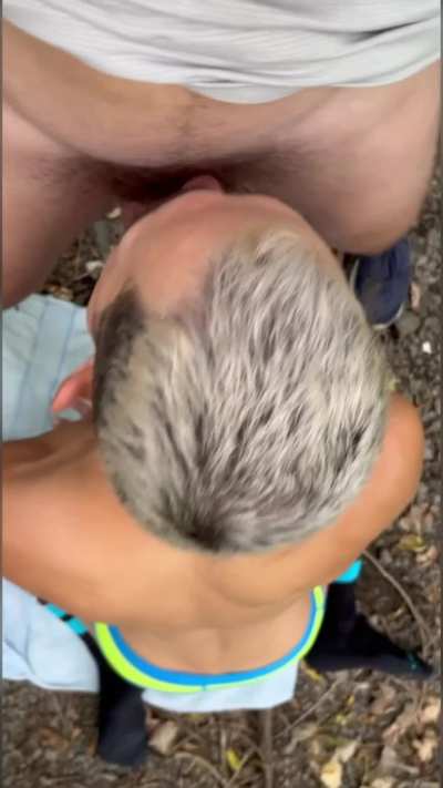 Found him waiting for my cock