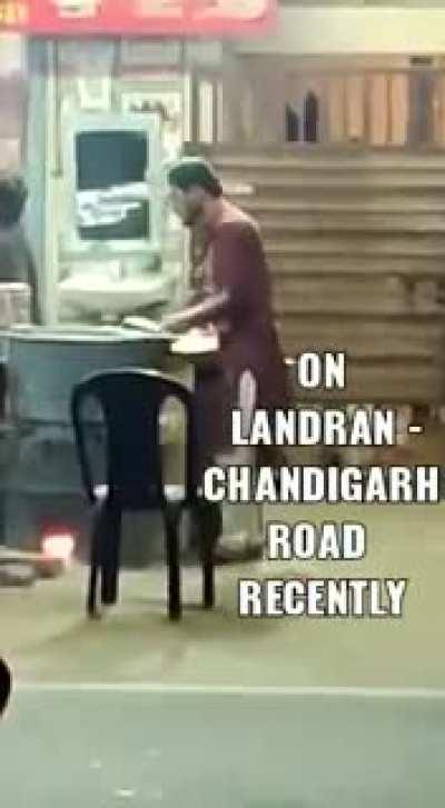 Is this acceptable? Now in chd too. I thought it was limited to UP or backward areas