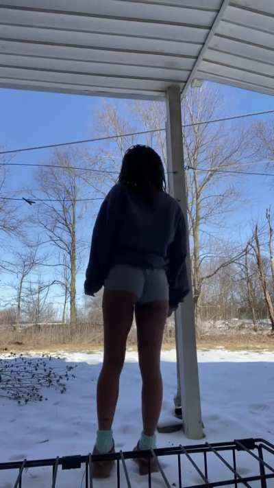 Cheeks in the country