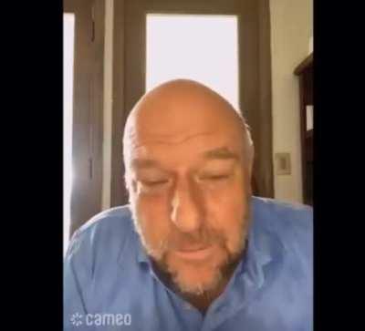 Purple haired hottie