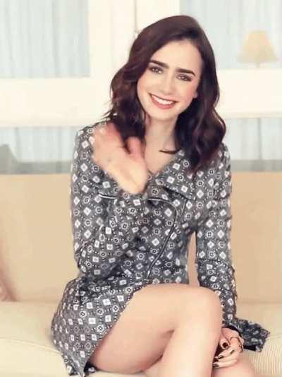 Lily Collins hoping she can land the lead role in your production…